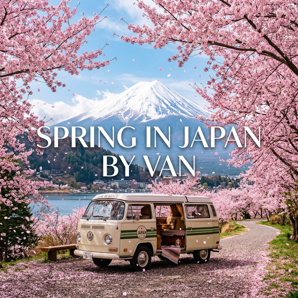 Spring in Japan by Van: Cherry Blossoms and New Beginnings